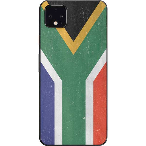 South Africa Flag Distressed Google Pixel 4 XL Skin